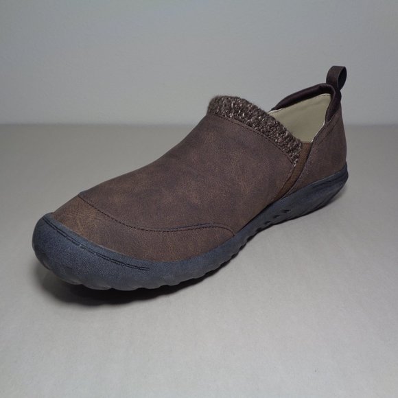 JSport by Jambu Size 11 M ALICE Dark Brown Slip On Loafers New Women's Shoes - Picture 9 of 16